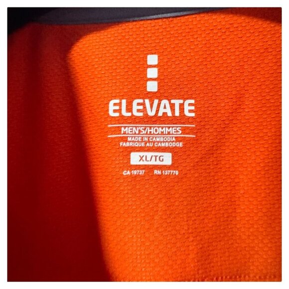 NWT Men Polo Shirt size XL dark orange Golf‎ Short Sleeve - Picture 3 of 3